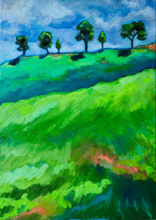 Z plenéru, 50 x 70 cm
