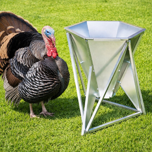 Odkrvovací trychtýř na velkou drůbež 5–25 kg (krůt