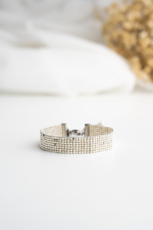 Náramek "Elegant Wide Silver" — foto 1