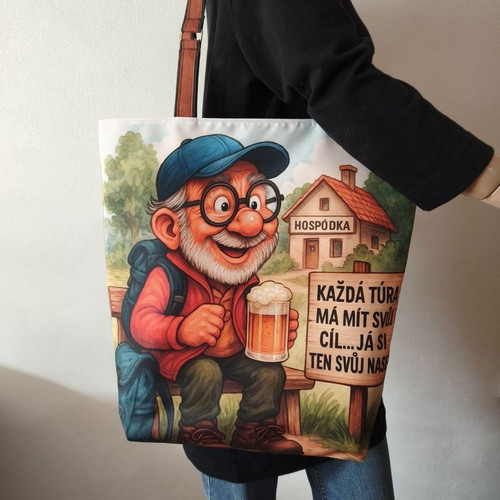 Nákupní taška Každá tůra má svůj cíl