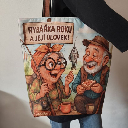 Nákupní taška Rybářka roku