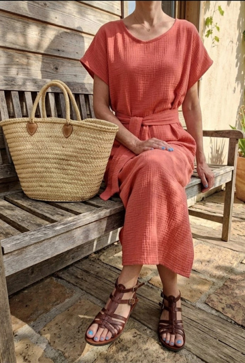 Dámské mušelínové šaty — foto 1