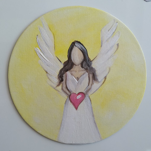 Anděl lásky, magnet