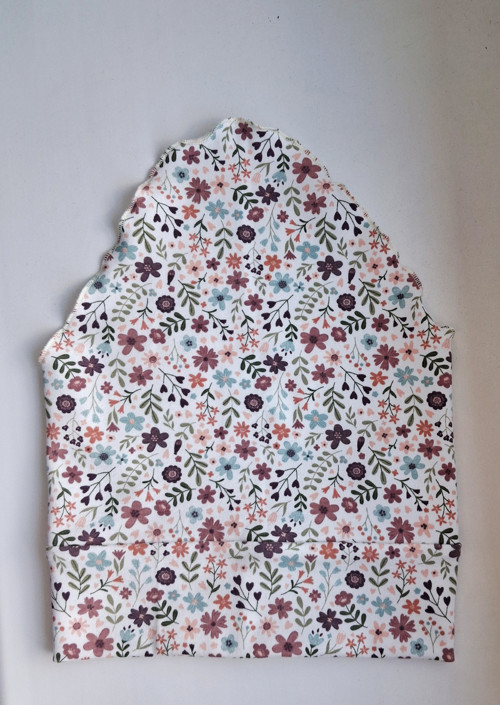 Šátek na jaro obvod hlavy 44 - 47 cm