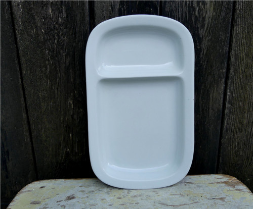 Dělený jídelní tácek/ talíř, porcelán