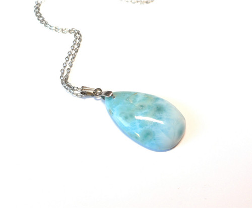 Larimar - řetízek z chirurgické oceli