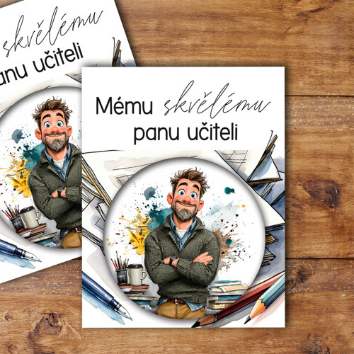 Magnet pro pana učitele 1ks