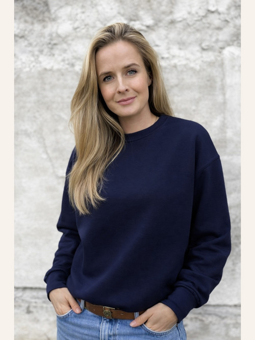 SKLADEM Casual mikina Navy modrá
