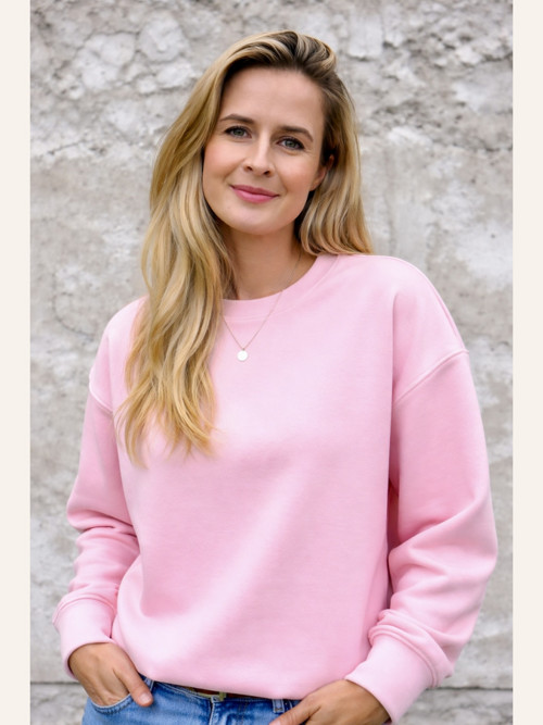 SKLADEM Casual mikina Pudr