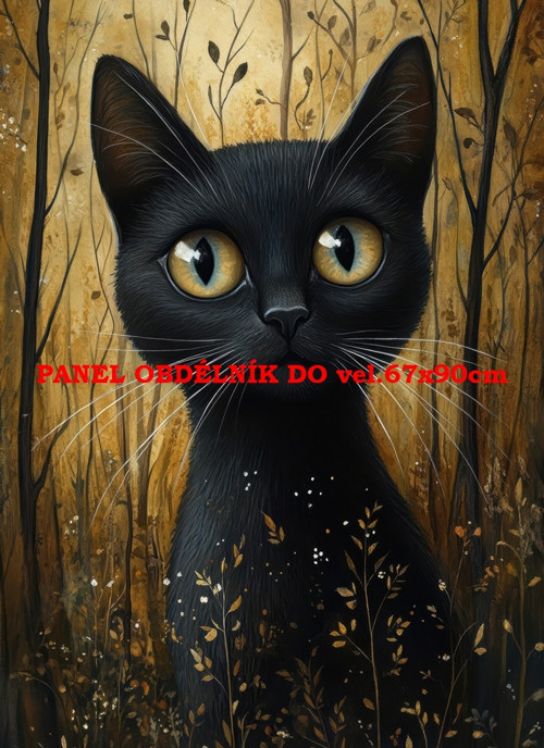 Bavlněný panel 7x10 cm