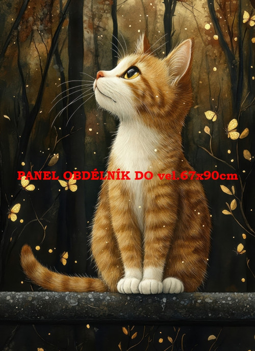 Bavlněný panel 7x10 cm