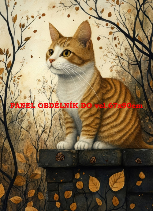 Bavlněný panel 7x10 cm