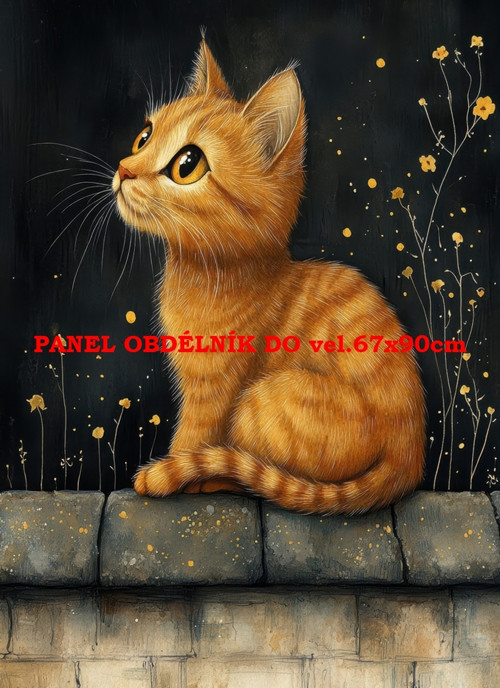 Bavlněný panel 7x10 cm
