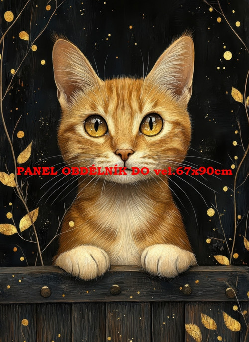 Bavlněný panel 7x10 cm