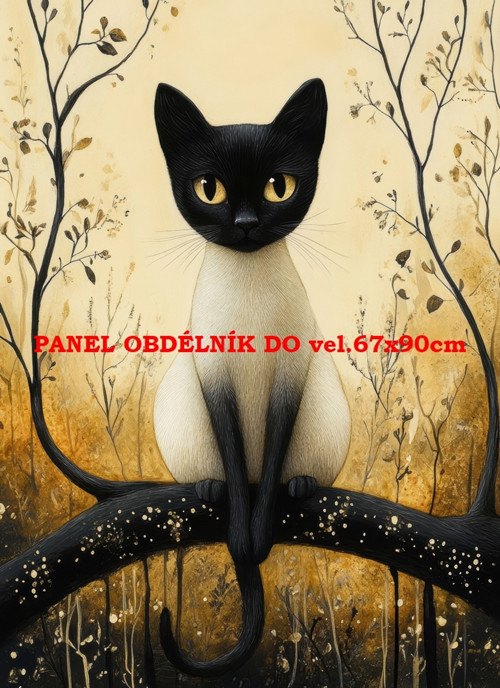 Bavlněný panel 7x10 cm