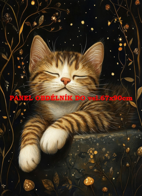 Bavlněný panel 7x10 cm