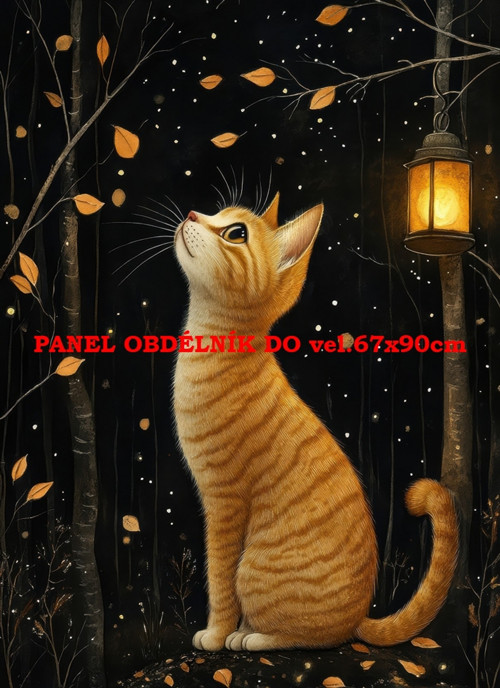 Bavlněný panel 7x10 cm