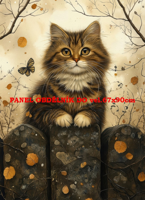 Bavlněný panel 7x10 cm