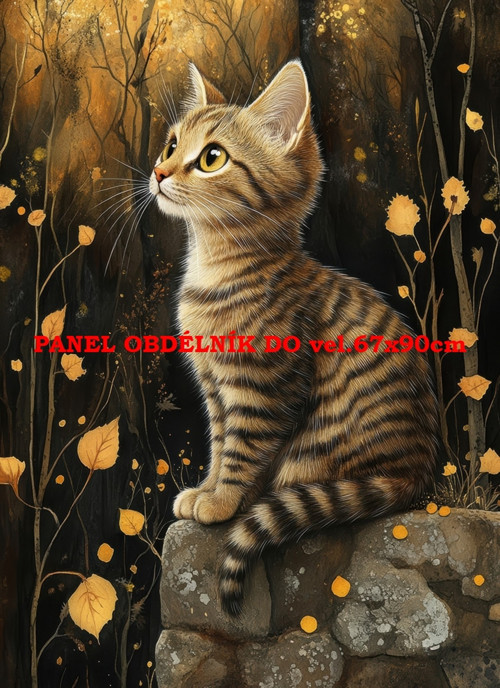 Bavlněný panel 7x10 cm