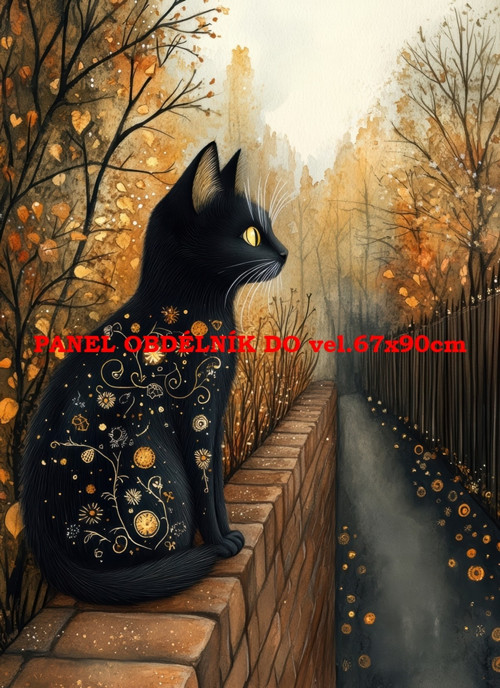 Bavlněný panel 7x10 cm