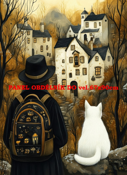 Bavlněný panel 7x10 cm — foto 1
