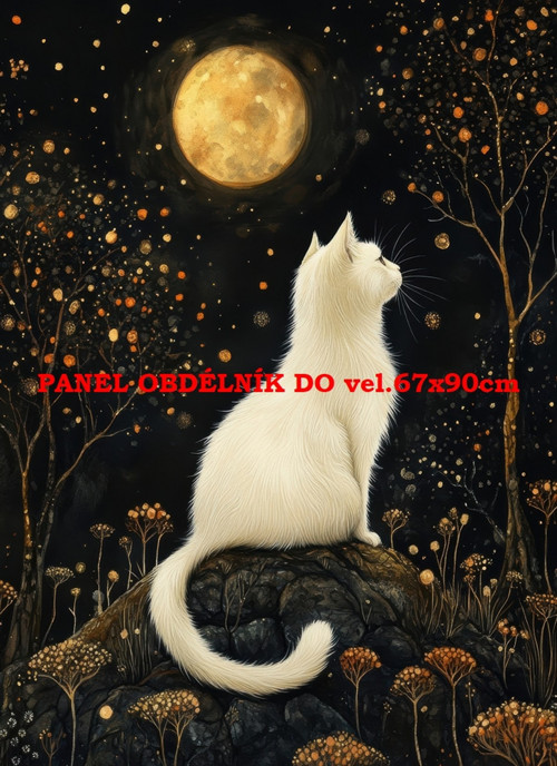 Bavlněný panel 7x10 cm