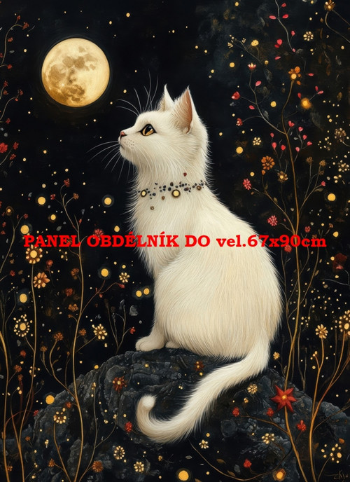 Bavlněný panel 7x10 cm