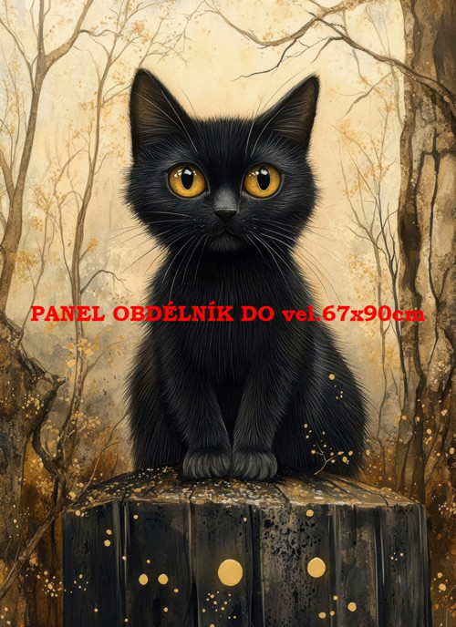 Bavlněný panel 7x10 cm