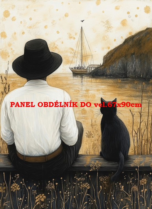 Bavlněný panel 7x10 cm — foto 1