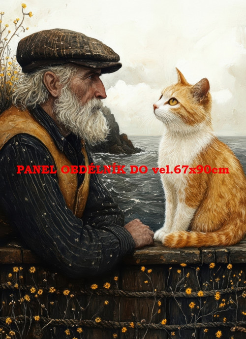 Bavlněný panel 7x10 cm — foto 1