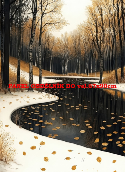 Bavlněný panel 7x10 cm — foto 1