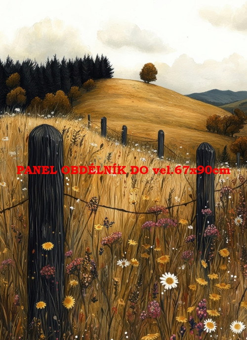 Bavlněný panel 7x10 cm — foto 1