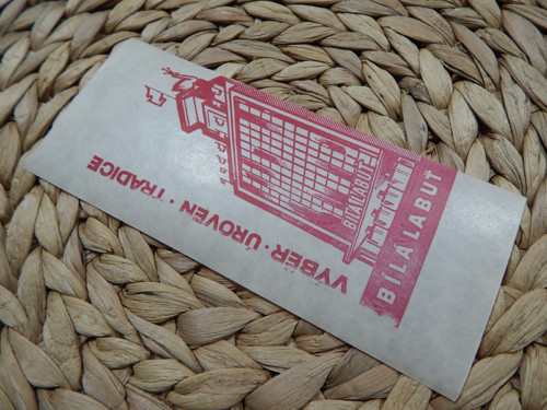 Obchodní dům Bílá Labuť - retro účtenka