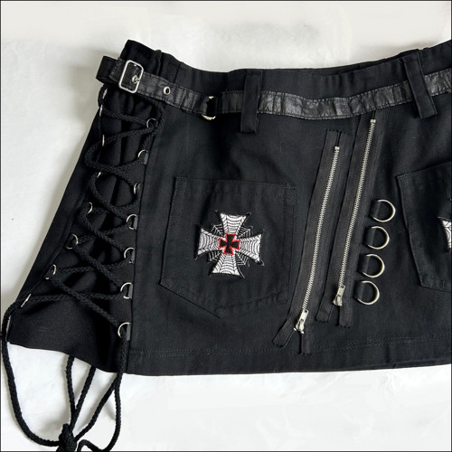 Rocková mini sukně - vel. 40 - 42 /44/