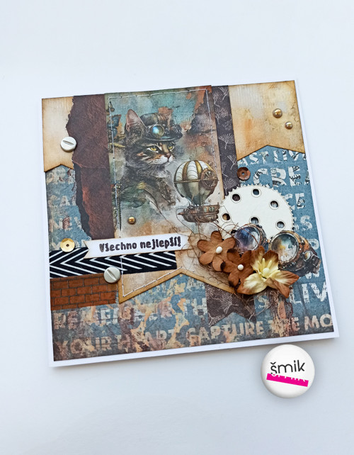 UNI steampunk kocour "Mechanical Fantasy"