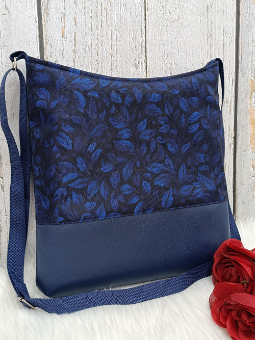 Crossbody ( Modré listy )