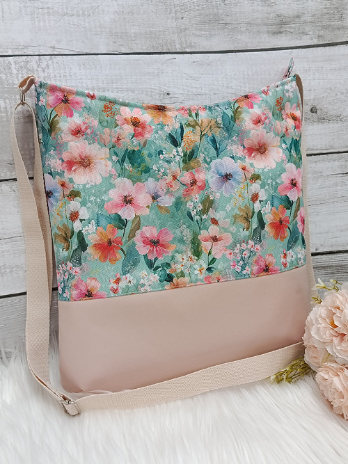 Crossbody ( Green romantic )