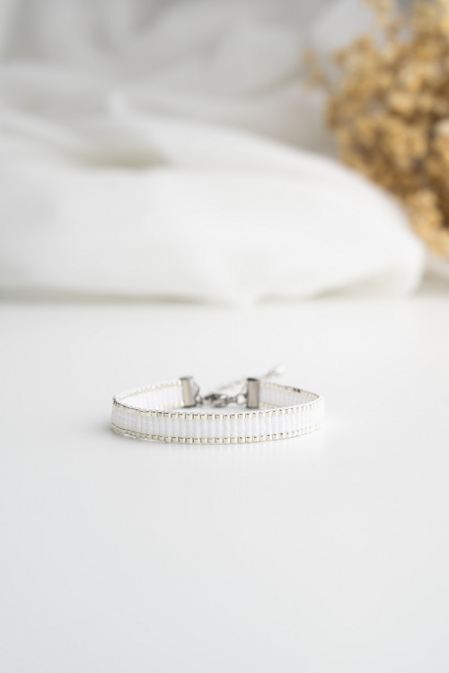 Náramek "Elegant White Silver" — foto 1