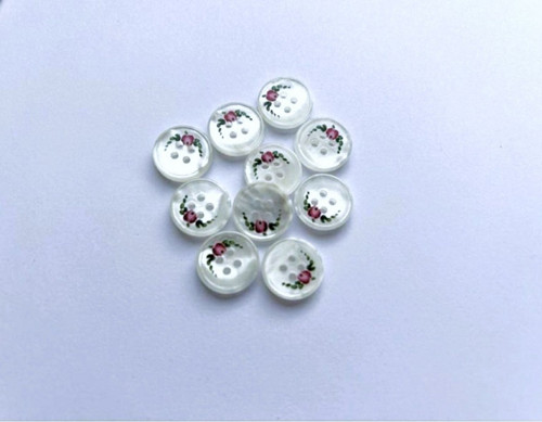 Perleťové knoflíky 15 mm (1ks)