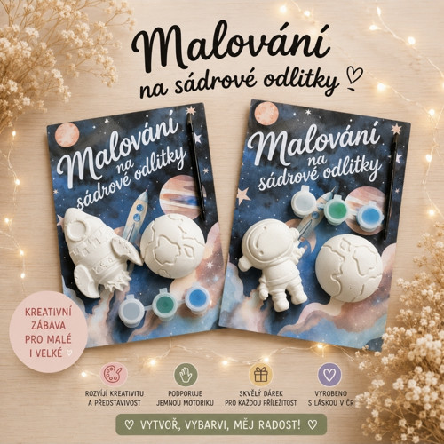 Malování na sádrové odlitky