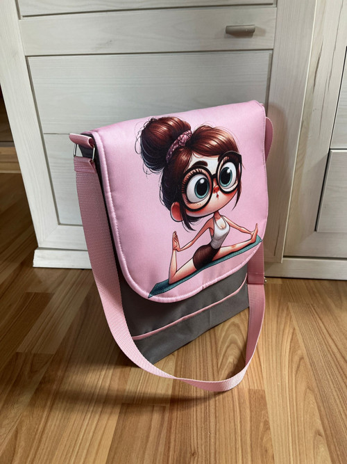 Kabelka Jogínka – originální ručně šitá crossbody