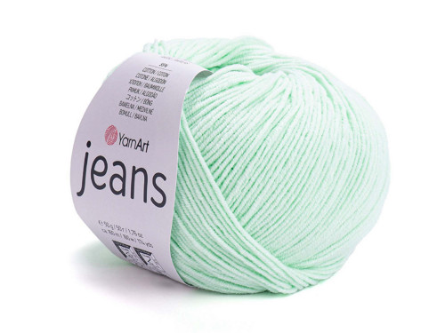 Pletací příze Jeans 50 g - mint