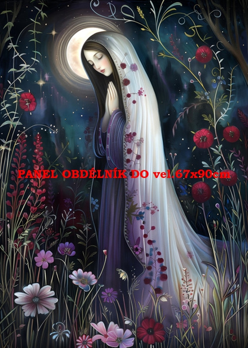 Látkový panel 18x25 cm skladem — foto 1