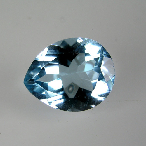 Přírodní modrý Topas, 4,83 ct., 12,2x9,8x5,8 mm