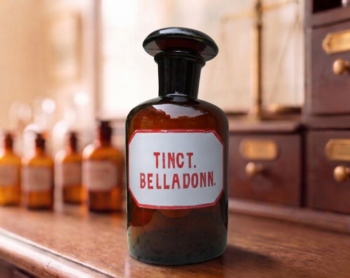 Tinc. Belladonn...lékárenská lahev