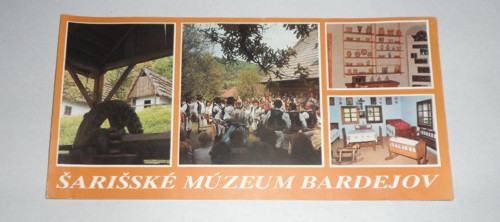Čistá POHLEDNICE • Šarišské muzeum Bardějov