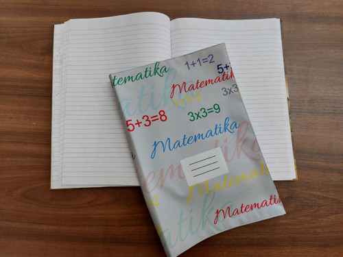 Obal na sešit A4 - matematika