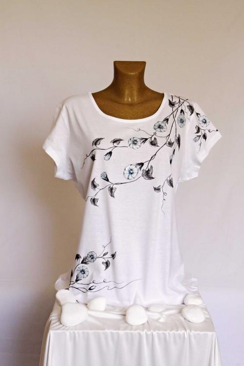 Malované tričko, vel. S, XL, XXL