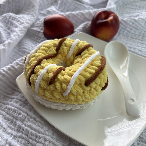 Háčkovaný měkoučký donut — foto 1