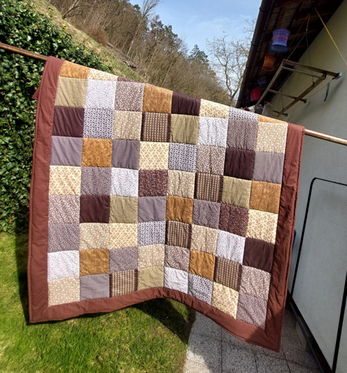 Deka hnědá na přání 210x220 — foto 1
